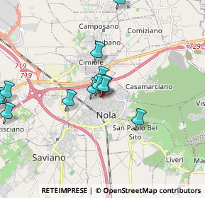 Mappa Via Marciano, 80035 Nola NA, Italia (1.88167)