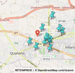 Mappa , 80014 Giugliano in Campania NA, Italia (0.83545)