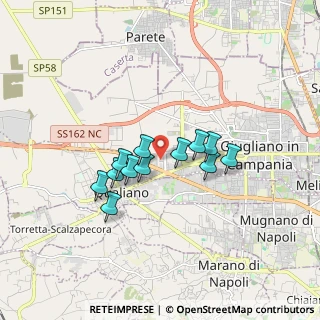 Mappa , 80014 Giugliano in Campania NA, Italia (1.39167)
