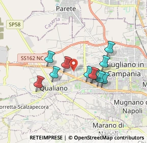 Mappa , 80014 Giugliano in Campania NA, Italia (1.48455)
