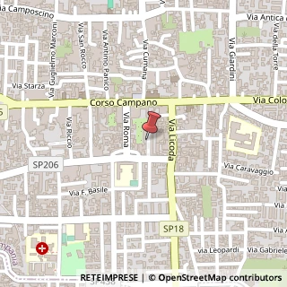 Mappa Viale Turati, 33, 80014 Giugliano in Campania, Napoli (Campania)