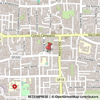 Mappa Piazza Antonio Gramsci, 21, 80014 Giugliano in Campania, Napoli (Campania)