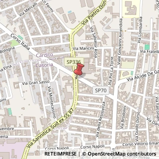 Mappa Via Dario Fiore, 98, 80021 Afragola, Napoli (Campania)