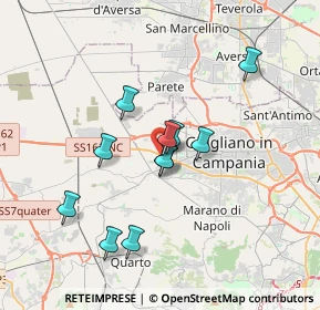 Mappa Via Diocleziano, 80019 Qualiano NA, Italia (3.17364)