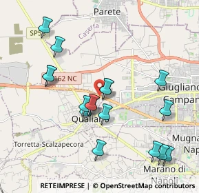 Mappa Via Diocleziano, 80019 Qualiano NA, Italia (2.10941)