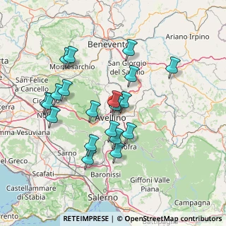 Mappa Facoltà di Infermieristica, 83100 Avellino AV, Italia (14.7125)