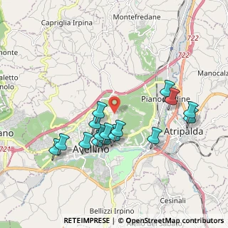 Mappa Facoltà di Infermieristica, 83100 Avellino AV, Italia (1.95125)