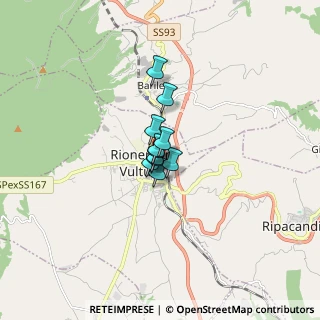 Mappa Largo Fiera, 85028 Rionero In Vulture PZ, Italia (0.68727)