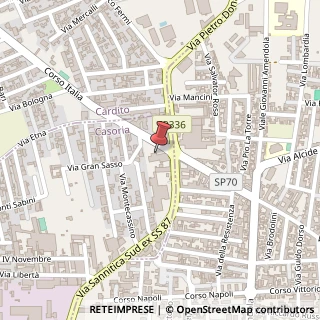 Mappa Strada Statale Sannitica, 87, KM 9, 80026 Casoria, Napoli (Campania)