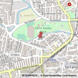 Mappa Via Maria Lai, 1, 07026 Olbia, Olbia-Tempio (Sardegna)