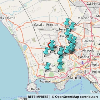 Mappa CAP, 80019 Qualiano NA, Italia (6.34647)