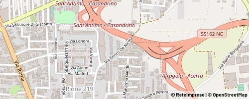 Mappa Melito di Napoli