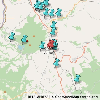 Mappa Via Michele Rigillo, 85028 Rionero in Vulture PZ, Italia (4.479)
