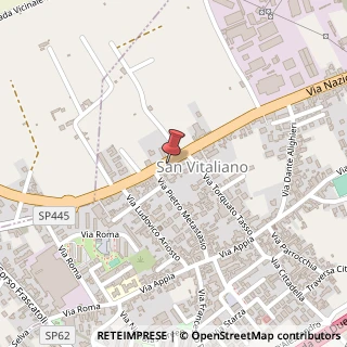 Mappa Via Nazionale delle Puglie, 117, 80030 San Vitaliano, Napoli (Campania)