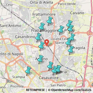 Mappa Via Guglielmo Marconi, 80027 Frattamaggiore NA, Italia (2.25188)