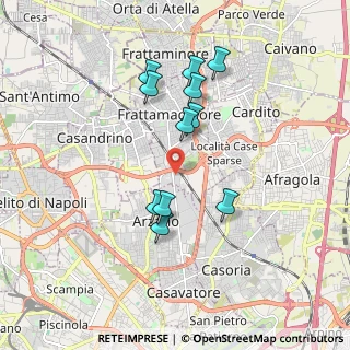 Mappa Via Guglielmo Marconi, 80027 Frattamaggiore NA, Italia (1.76818)