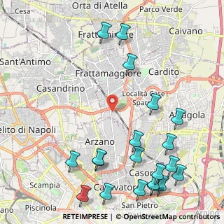 Mappa Via Guglielmo Marconi, 80027 Frattamaggiore NA, Italia (3.07)