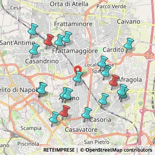 Mappa Via Guglielmo Marconi, 80027 Frattamaggiore NA, Italia (2.3775)