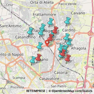 Mappa Via Guglielmo Marconi, 80027 Frattamaggiore NA, Italia (1.68737)