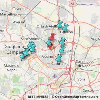 Mappa Via Guglielmo Marconi, 80027 Frattamaggiore NA, Italia (3.36769)
