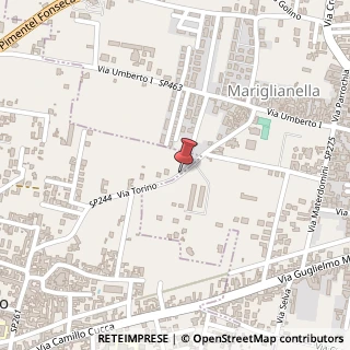 Mappa Via Torino, 37, 80030 Mariglianella, Napoli (Campania)
