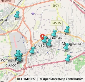 Mappa Via Padula, 80031 Brusciano NA, Italia (2.43923)
