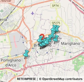 Mappa Via Padula, 80031 Brusciano NA, Italia (1.03)