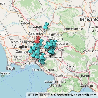 Mappa Via Padula, 80031 Brusciano NA, Italia (8.909)
