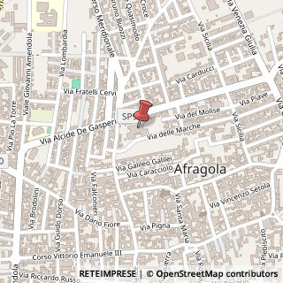 Mappa Via Arturo de Rosa, 41, 80021 Afragola, Napoli (Campania)