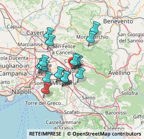 Mappa Via Giordano Bruno, 80035 Nola NA, Italia (11.08316)