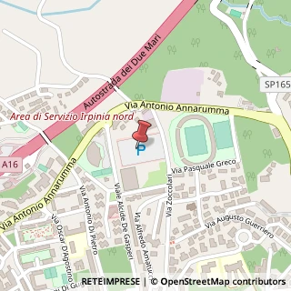 Mappa Viale Alcide de Gasperi, 83100 Avellino AV, Italia, 83100 Avellino, Avellino (Campania)