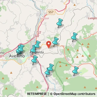 Mappa Contrada S. Antonio, 83050 San Potito ultra AV, Italia (4.61417)