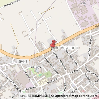 Mappa Via Pietro Metastasio, 122, 80030 San Vitaliano, Napoli (Campania)