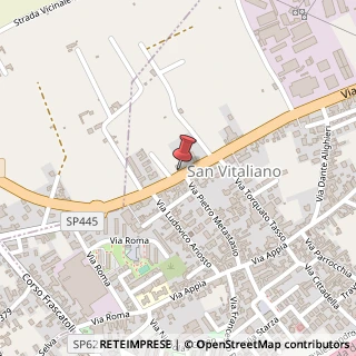 Mappa Via Nazionale delle Puglie, 12, 80030 San Vitaliano, Napoli (Campania)