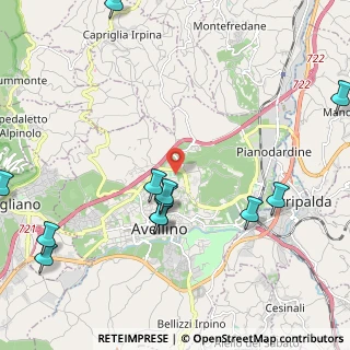 Mappa Via Giovanni Feola, 83100 Avellino AV, Italia (2.8375)
