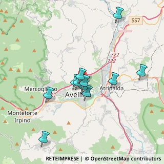 Mappa Via Giovanni Feola, 83100 Avellino AV, Italia (3.49636)