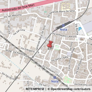 Mappa Via Anfiteatro Laterizio, 7, 80035 Nola, Napoli (Campania)