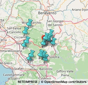 Mappa Via Francesco de Sanctis, 83013 Mercogliano AV, Italia (10.4825)