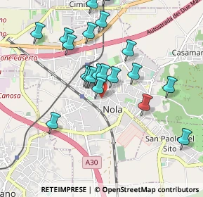 Mappa Via Annibale, 80035 Nola NA, Italia (0.9695)