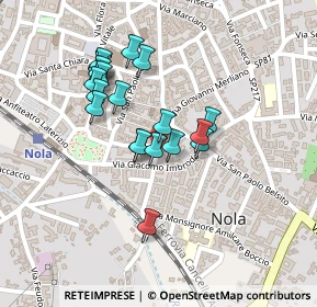 Mappa Via Annibale, 80035 Nola NA, Italia (0.201)