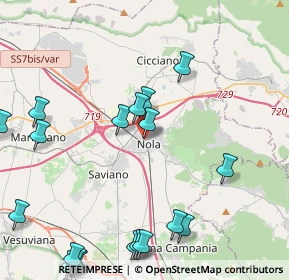 Mappa Via Annibale, 80035 Nola NA, Italia (6.131)