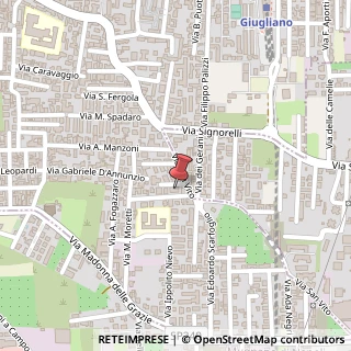 Mappa Via L. Settembrini, 16, 80014 Giugliano in Campania, Napoli (Campania)
