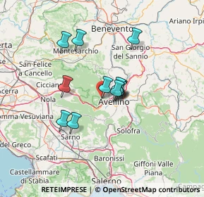 Mappa Via XXV Aprile, 83013 Mercogliano AV, Italia (10.37667)