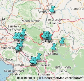 Mappa Via XXV Aprile, 83013 Mercogliano AV, Italia (16.4255)
