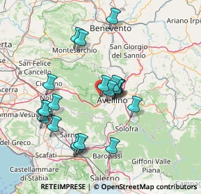 Mappa Via XXV Aprile, 83013 Mercogliano AV, Italia (14.895)