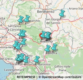 Mappa Via XXV Aprile, 83013 Mercogliano AV, Italia (17.435)