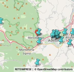 Mappa Via XXV Aprile, 83013 Mercogliano AV, Italia (4.80467)