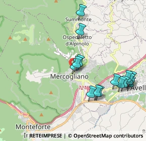 Mappa Via XXV Aprile, 83013 Mercogliano AV, Italia (2.21)