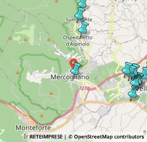 Mappa Via XXV Aprile, 83013 Mercogliano AV, Italia (3.12643)
