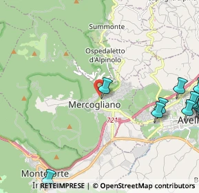 Mappa Via XXV Aprile, 83013 Mercogliano AV, Italia (3.57071)